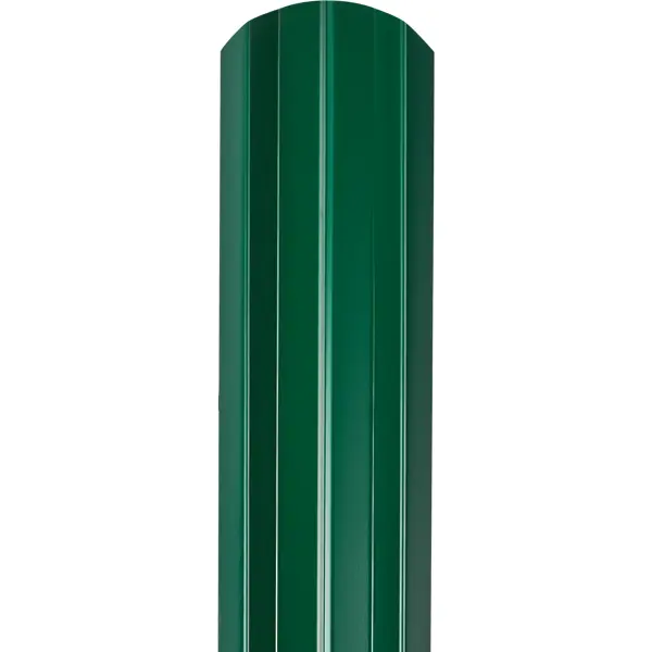 фото Штакетник grandline м-образный фигурный 1.5м зеленый без бренда