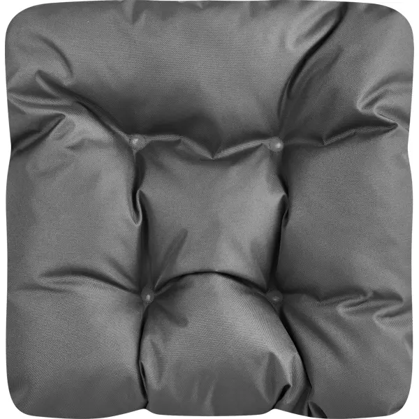 Подушка на сиденье Туба-дуба ПДП007 50x50 см цвет темно-серый кресло туба дуба невод 0011 58 5x57 5x81 5 см полипропилен белое
