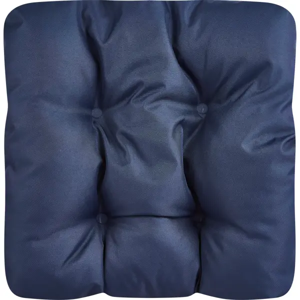 Подушка на сиденье Туба-дуба ПДП008 50x50 см цвет темно-синий подушка для стула naterial reseat 50x50 см синий