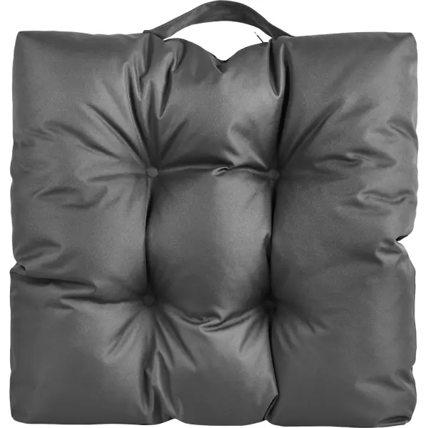 Подушка на сиденье Туба-дуба ПДП010 60x60 см цвет темно-серый подушка туба дуба дачные посиделки 120x40 см кремовый