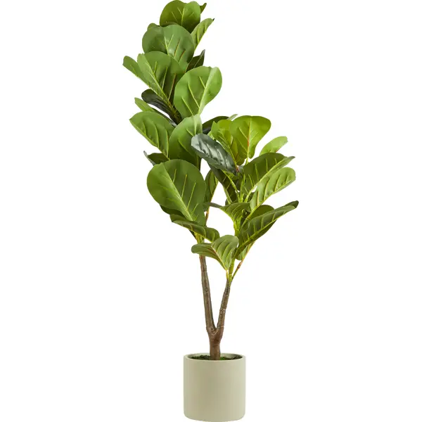 Искусственное растение Фикус 95x14 см пластик фикус эластика тинеке d12 h35