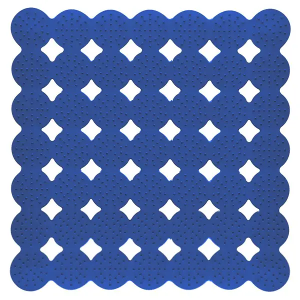 Коврик для душа Мультидом массажный 43x45 см цвет синий валик для фитнеса bradex массажный синий sf 0248