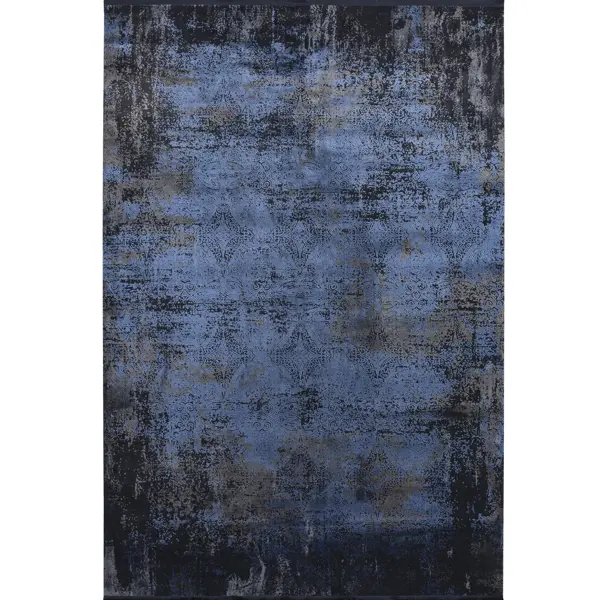 Ковер полиэстер Tierra 12892 200х290 см цвет темно-синий