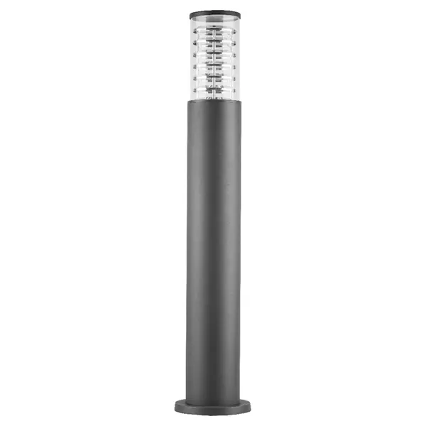 Столб уличный Feron под лампу E27 DH0805 80 см цвет серый светодиодный уличный фонарь консольный на столб feron sp3050 30w 5000k 230v серый 41262