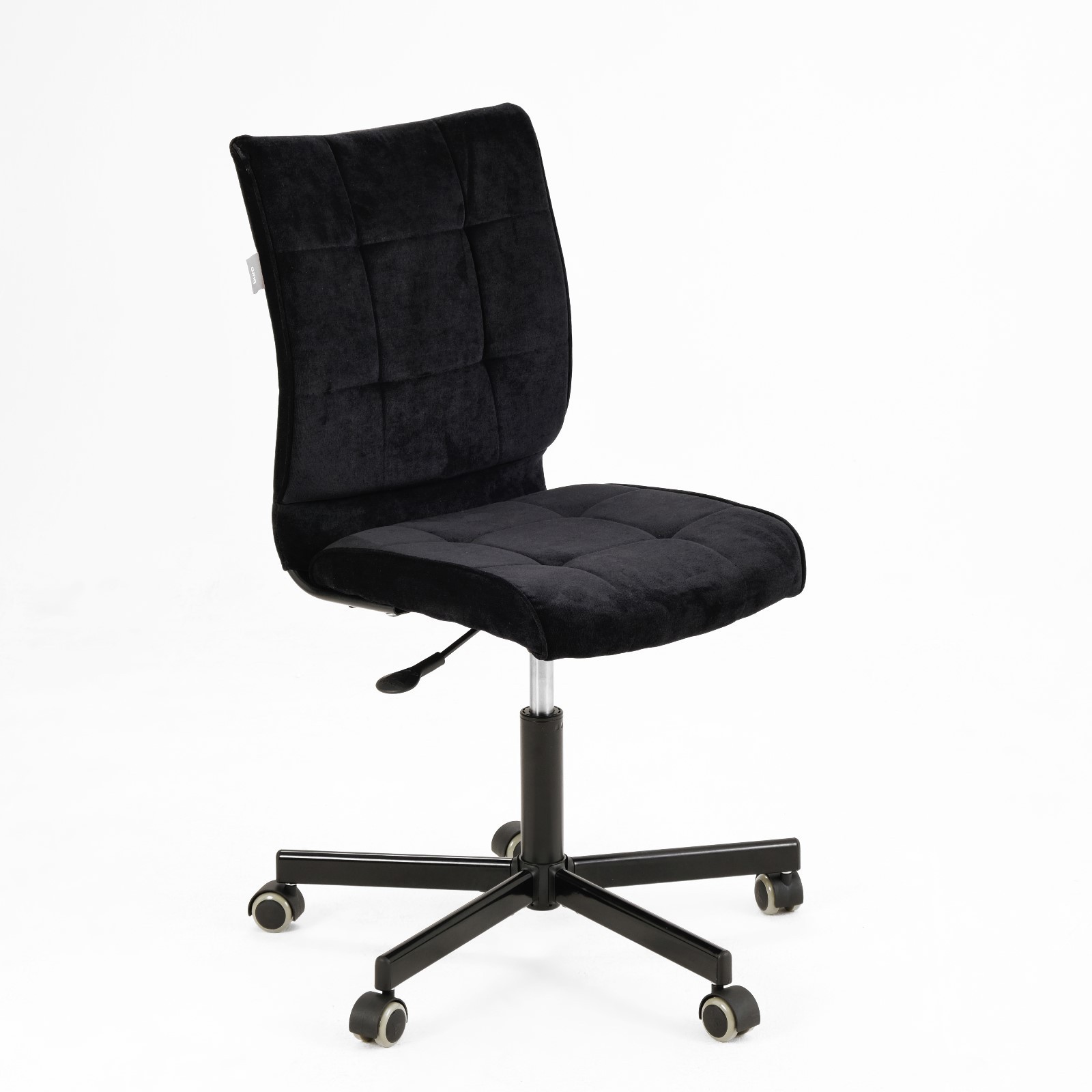 Кресло бюрократ ch 330m black без подлокотников черный искусственная кожа крестовина металл
