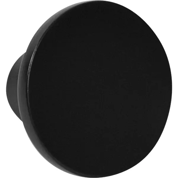 Ручка-кнопка Inspire «Аян» цвет черный ручка кнопка мебельная inspire 21x25 мм матовый