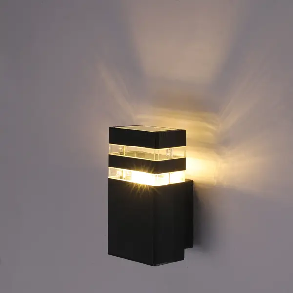 фото Светильник настенный уличный влагозащищенный duwi techno 24396 0 ip65 цвет черный