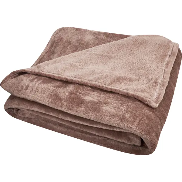Плед Havana 4 140x200 см велсофт цвет коричневый штемпельная подушка для текстиля коричневый палитра 4 а 1 9х6 7х10 см