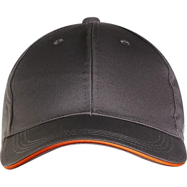 Бейсболка Delta Plus Verona цвет серый размер регулируемый велосипедная кепка козырек orca flexible visor 2019 hvay