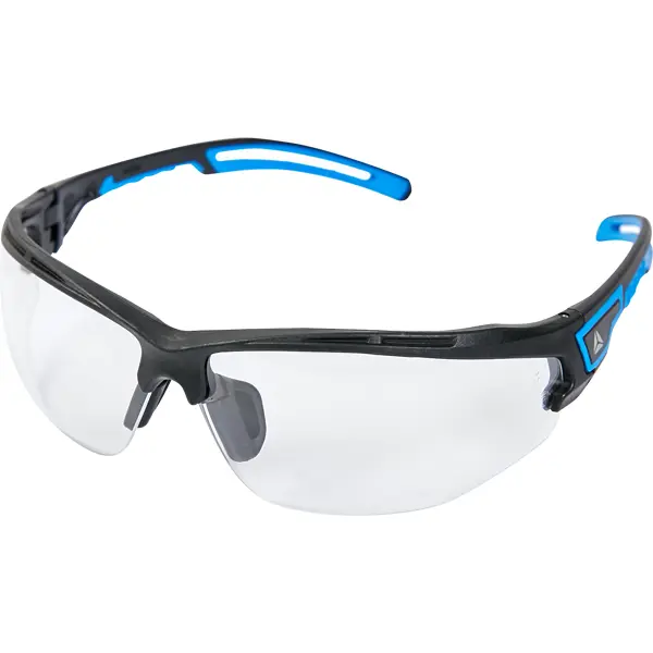 Очки защитные открытые Delta Plus Aso2 прозрачные с защитой от запотевания и царапин очки защитные открытые dexter желтые с защитой от запотевания