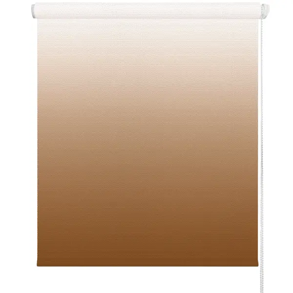 Штора рулонная Градиент 100x170 см цвет бежево-белый штора для ванн 180х180 см peva градиент st 0092