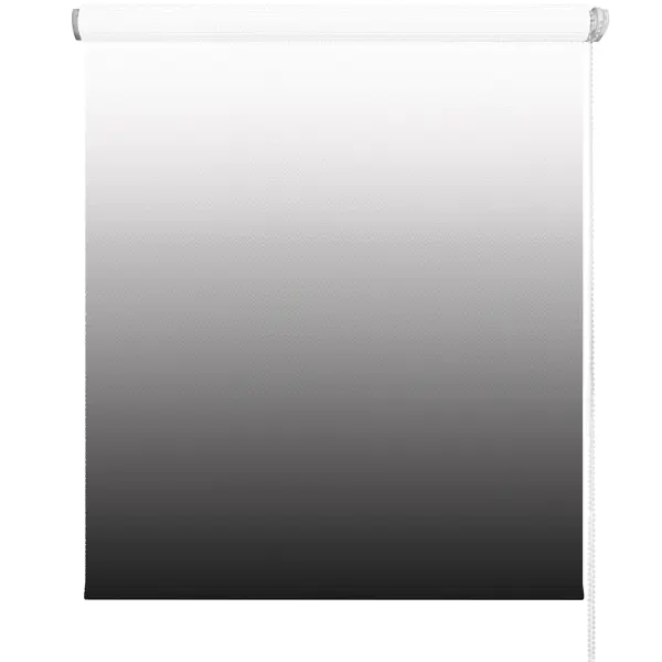 Штора рулонная Градиент 80x170 см цвет серо-белый штора рулонная градиент 80x170 см серо белый