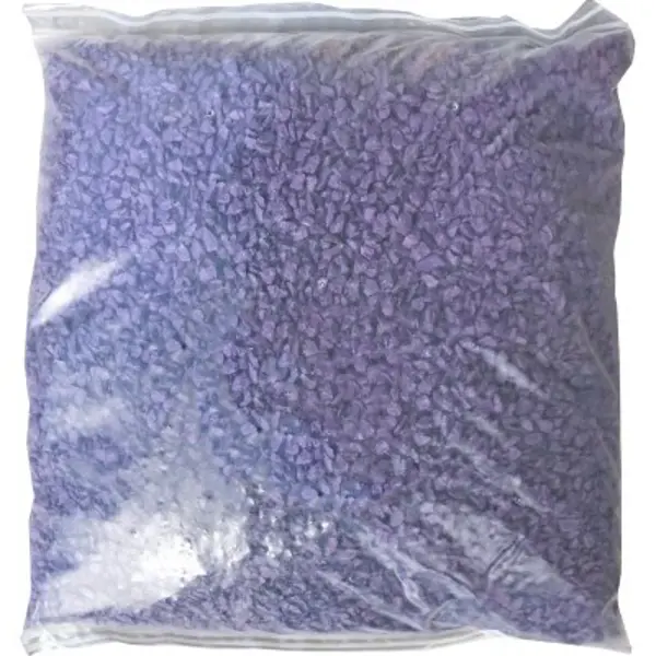Камень окрашенный цвет фиолетовый 10 кг
