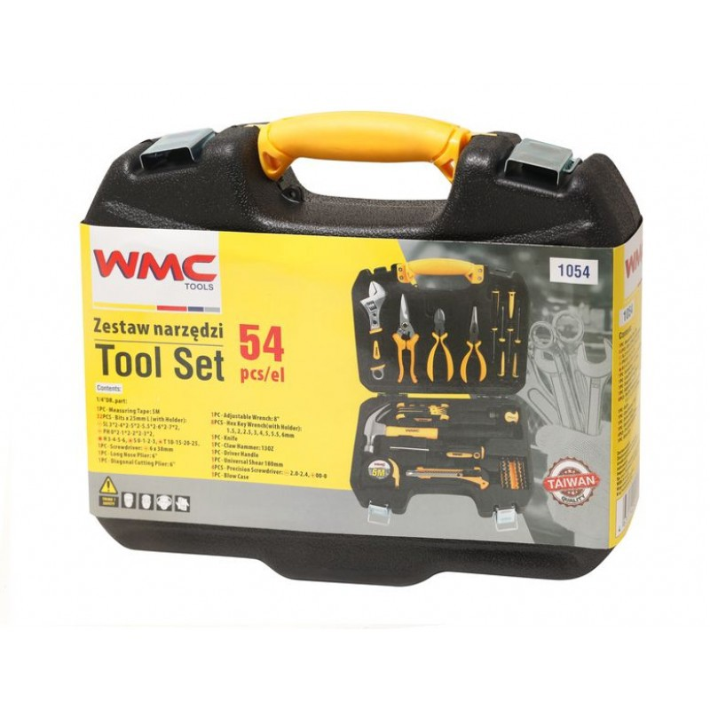 Набор инструментов WMC-1054 54 предметов  –  по низкой .