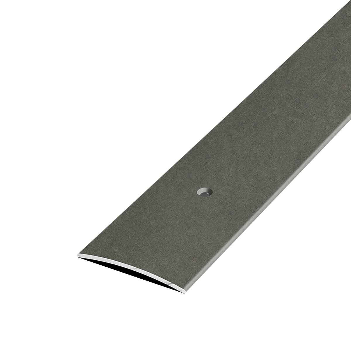 Порог для пола алюминиевый одноуровневый 900х44.5 мм бетон темный в .