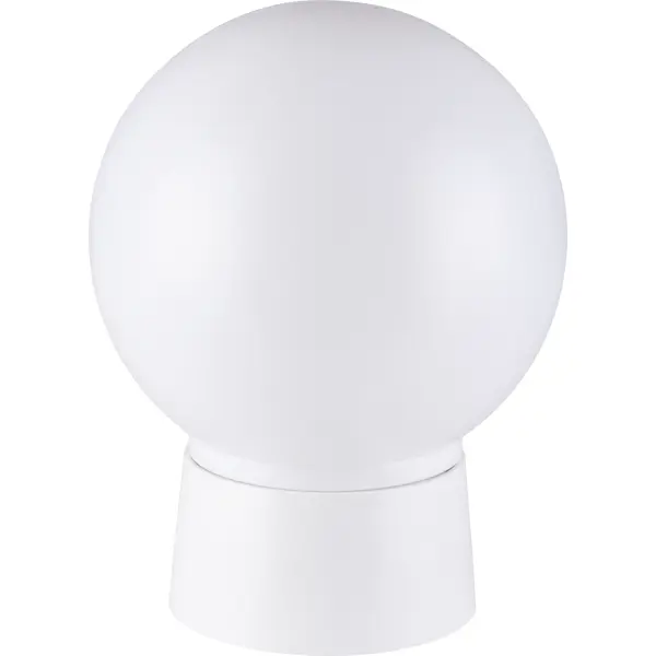 Светильник НББ 60 Вт IP20 с оптико-акустическим датчиком, накладной, шар, цвет белый мусоровоз teamsterz свет звук арт 1416561