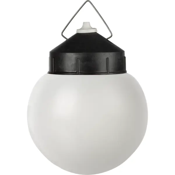 Светильник шар уличный TDM Electric 60 Вт IP44 цвет белый без опоры ustanovka opu otoplenie
