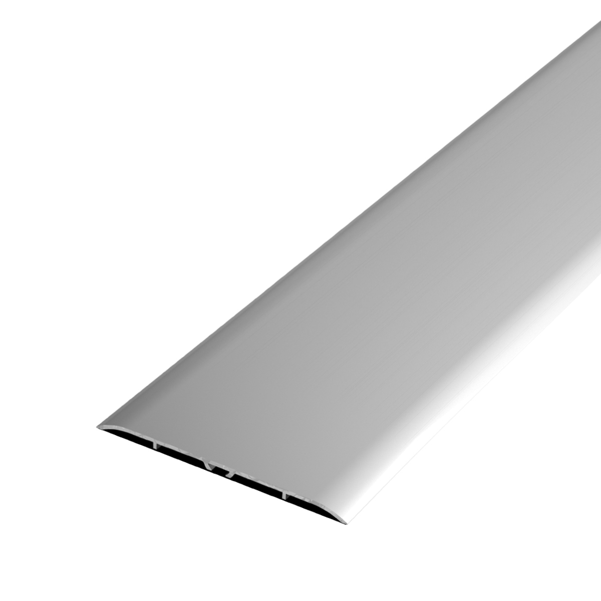Порог для пола одноуровневый алюминиевый ПС 06 Закрытый Крепеж (01л .