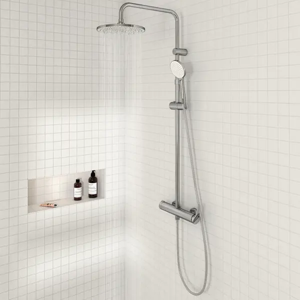 фото Душевая система верхний душ со смесителем essential sensea