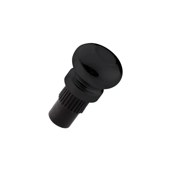 Заглушка для рейлинга Lemax 4.7x2.7x2.7 см цвет черный угловой элемент для рейлинга lemax 9x6x14 см