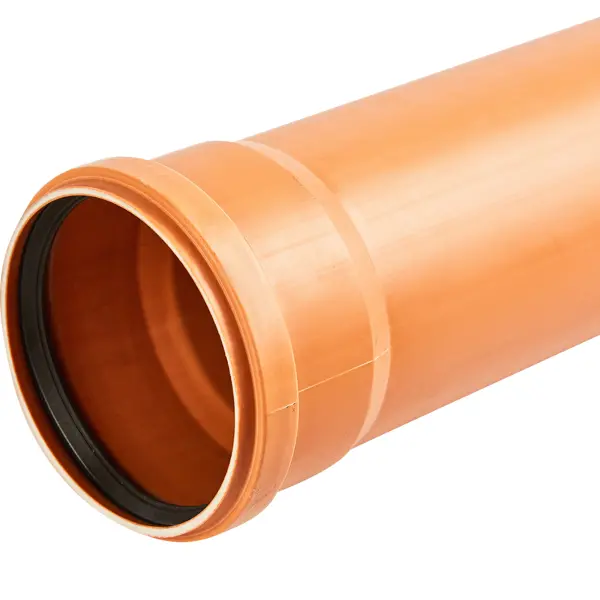 Труба канализационная Хемкор SN4 d110x3000 мм для наружной канализации тройник хемкор d160x160 мм 87° пластиковый для наружной канализации