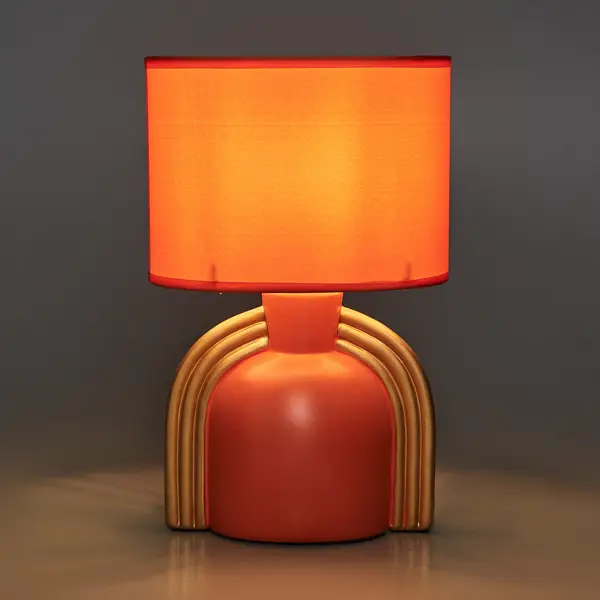 фото Настольная лампа rivoli bella 7068-501 цвет оранжевый