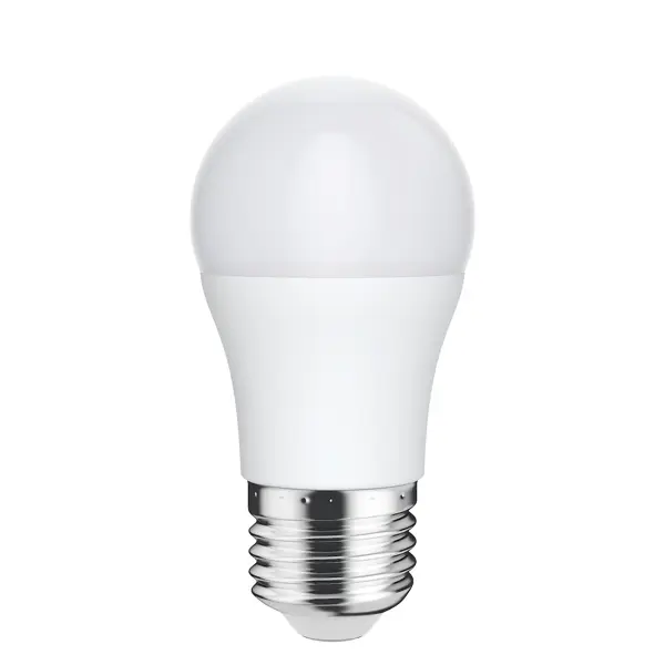 Лампочка светодиодная Lexman шар E27 750 лм теплый белый свет 7.5 Вт патрон e14 lh112 250в белый 22347