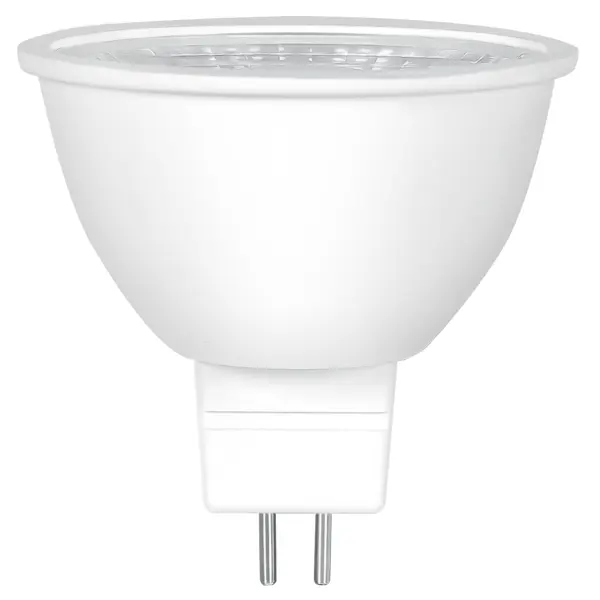 Лампочка светодиодная Lexman софит GU5.3 500 лм нейтральный белый свет 6 Вт лампочка светодиодная lexman шар e27 440 лм теплый белый свет 5 5 вт