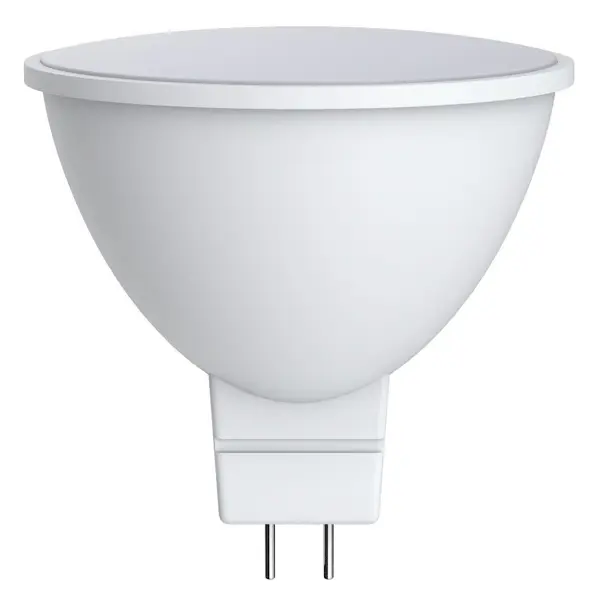 Лампа светодиодная Lexman GU5.3 12 В 5.5 Вт спот 500 лм нейтральный белый цвет света композиция новогодняя светодиодная елка на площади 26х23х24см