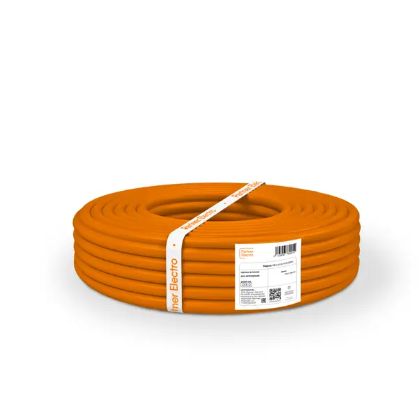 фото Провод партнер-электро пвс 3x1.5 мм 20 м гост цвет оранжевый