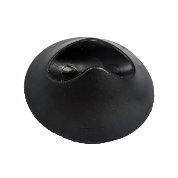 Подпяточник Duck And Dog 38 мм, круглый, пластик, цвет черный, 4 шт. щетка с совком apex duck set пластик серый