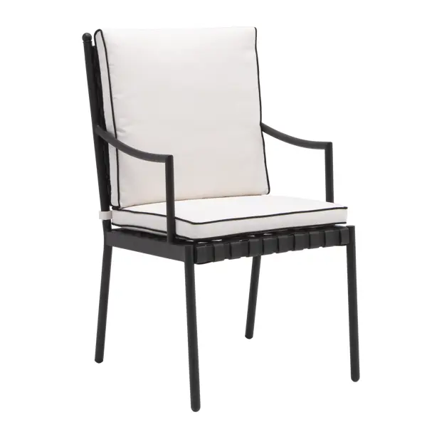 Кресло садовое Naterial Victoria 53x64x92.5 см сталь цвет черный 2 шт. садовое кресло с подушкой аскер gs015 61х56х87 см