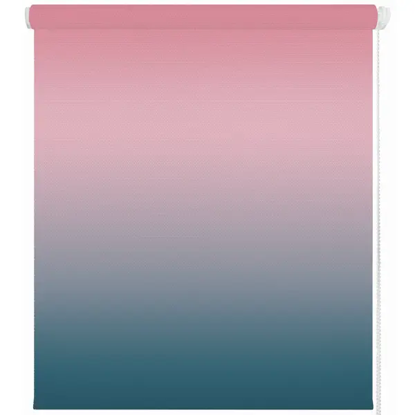 Штора рулонная Градиент 50x170 см цвет сине-розовый