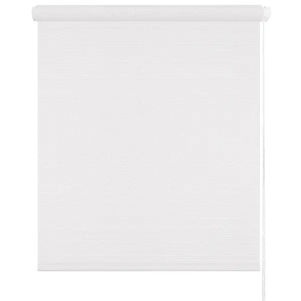 Штора рулонная блэкаут Импульс 50x175 см цвет белый