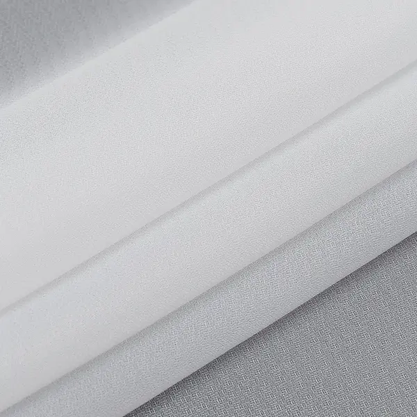Тюль 1 м/п креп 295 см цвет белый прозрачные занавески для гостиной карманные оконные занавески черные 39 wx98 l 2 панели