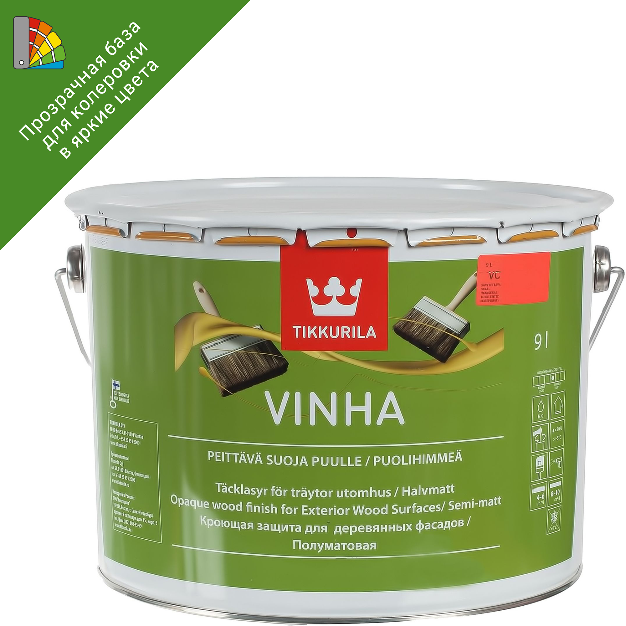 Антисептик tikkurila vinha