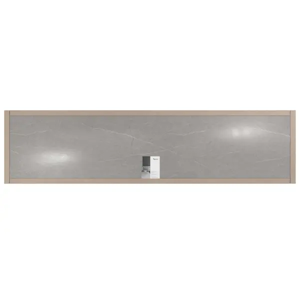 фото Столешница кухонная 240x60x2.5 см дсп цвет гранит серый slotex