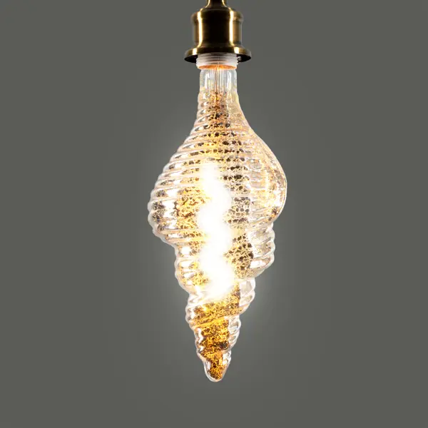 Лампа светодиодная Gauss TL120 E27 6 Вт ракушка 200 лм, тёплый белый свет glofish декорация флуоресцирующая ракушка