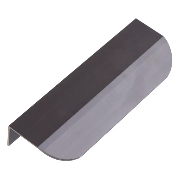 Ручка-профиль мебельная Мура 96 мм цвет матовый черный ручка скоба мебельная s 4130 160 мм матовый