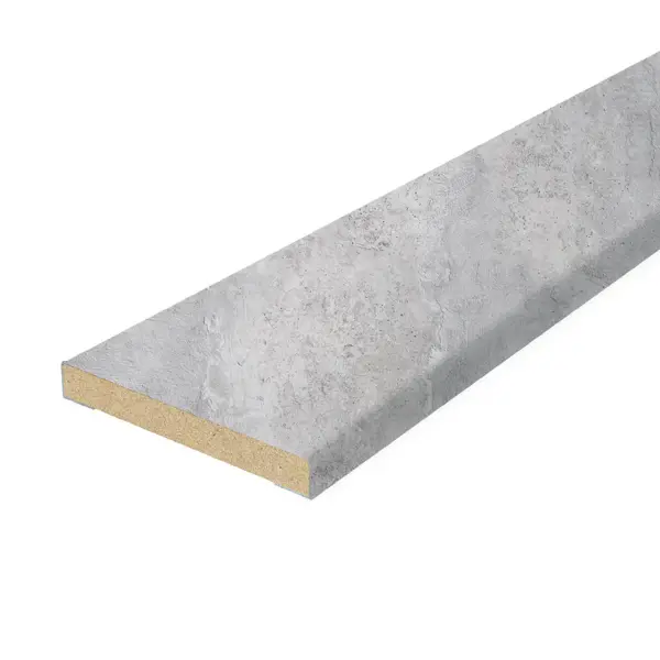 Наличник Виктория 2140x70x8 мм финиш-бумага цвет бетон добор дверной коробки виктория 2060x150x8 мм финиш бумага бетон