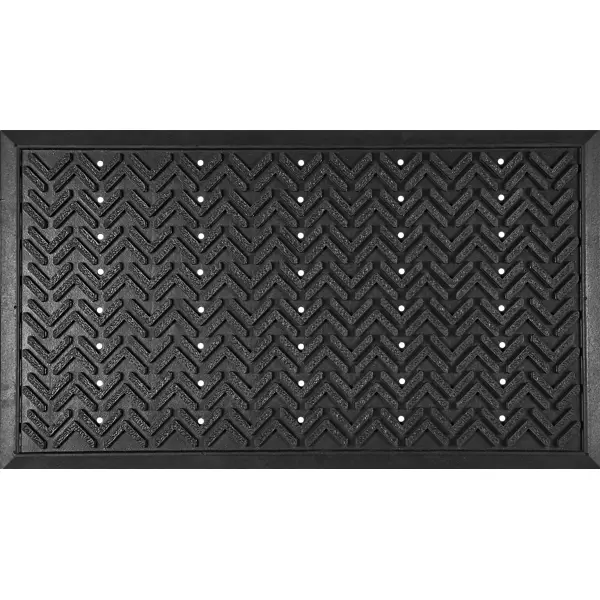 Коврик Inspire для улицы резина COTIA 40x70 см цвет черный коврик inspire для улицы резина jatai 80x120 см