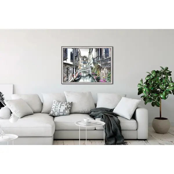 Картина в раме Grafis-Art Старый город 50x70 см по цене 2940 ₽/шт. купить  в Москве в интернет-магазине Леруа Мерлен