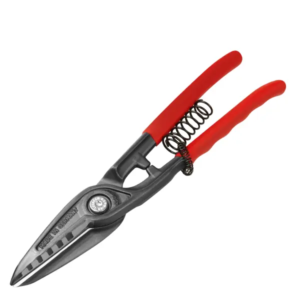 Ножницы по металлу прямой рез NWS 060-12-250 до 1.2 мм, 250 мм двойной прямой крюк lucky guy