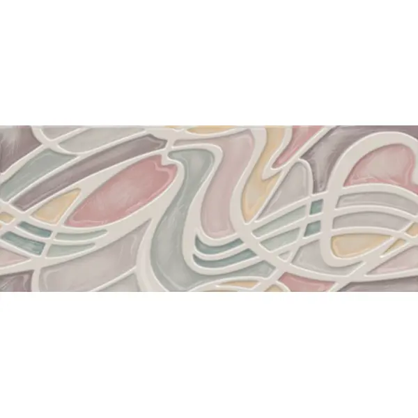 Плитка настенная Azori Brillo Struttura 20.1x50.5 см 1.32 м² глянцевая цвет разноцветный настенная плитка cifre cromatica pearl brillo 25x75