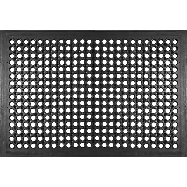 Коврик Inspire придверный резина JATAI 90x150 см цвет черный коврик step полипропилен 90x150 см серый