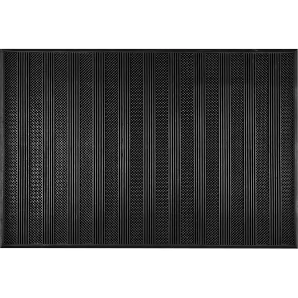 Коврик Inspire придверный резина CRATO 90x190 см цвет черный коврик inspire придверный резина sinop 90x150 см