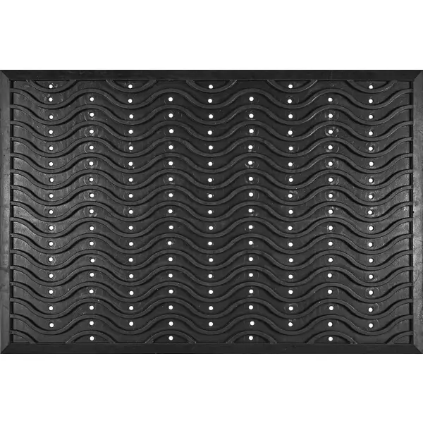 коврик step полипропилен 90x150 см серый Коврик Inspire придверный резина SINOP 90x150 см цвет черный