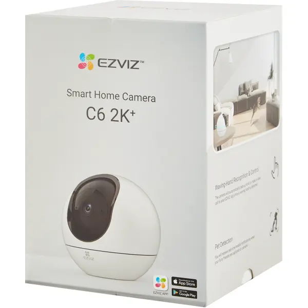фото Камера видеонаблюдения ezviz cs-c6 4 мп 2560p цвет белый