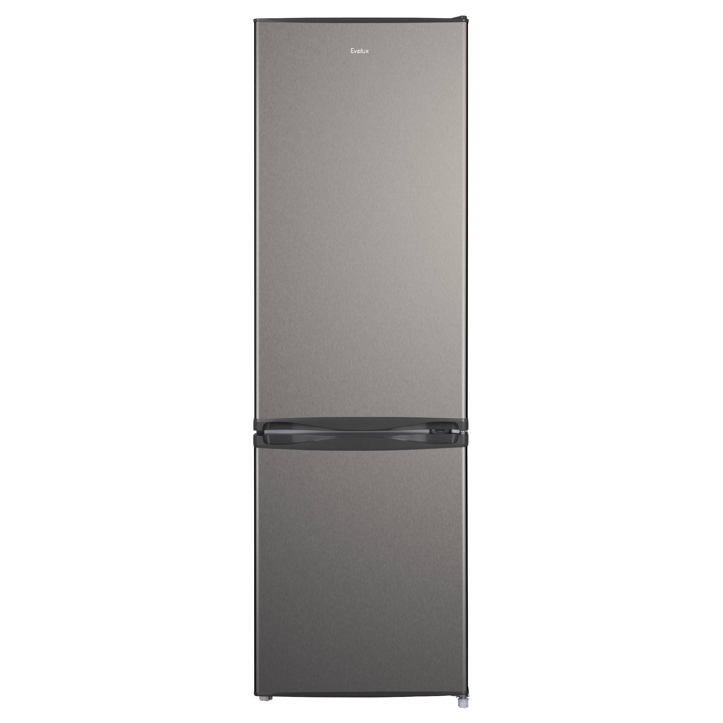 Отдельностоящий холодильник Evelux FS 2220 X 54.5x179.4 см цвет нержавеющая  сталь по цене 31990 ₽/шт. купить в Тольятти в интернет-магазине Леруа Мерлен