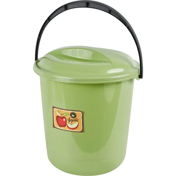 Ведро с крышкой Spin&Clean VITAmania 7 л пластик зеленый набор контейнеров для пищевых продуктов 0 8 1 6 2 75 л пластик прозрачный